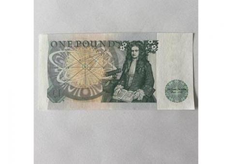 One Pound Paper Money Marketplace Worldwide